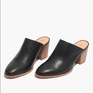 Madewell Harper Mules (Black, 7)